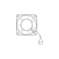 Ventilator Motor - 8588081946085 Cooling Fan Compressor 240v 28-24w 119 5mm [Electrolux Aeg]